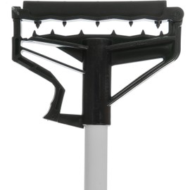 Carlisle 4166402 Commercial Side-Gate Fiberglass Wet Mop Handle, 60", White (Pack of 12)