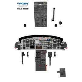 Bell Helicopter 412 EP Cockpit Poster 24in x 36in