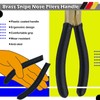 WEDO 2-Piece Brass Pliers Set - 8" Bent & 45-Degree