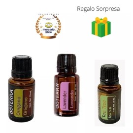 Doterra Orégano + Lavanda + Tea Tree Doterra 15ml