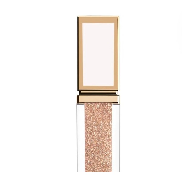 Luxury Shimmer Liquid Eyeshadow, Champagne Gold, Long-Lasting Metallic Finish