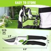 WORKPRO 8.5" Bypass Pruning Shears, Garden Shears with Non-Slip Grip
