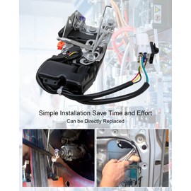 AUGREX Door Lock Actuator Driver Side Fit for Toyota Tacoma 2.4L 2.7L 3.4L V6 Engine 1998 1999 2000 2001 2002 2003 2004, Front Left Door Lock Latch Assembly Replace 69040-04010 931-492