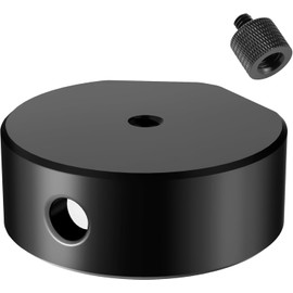 Starlink Mini Tripod Adpater Mount for Starlink Mini Original Pipe Adapter, Aluminum Alloy Starlink Mini(V4) Accessories, Starlink Mini Mounting Kit(Include 1/4''-20 Male to 3/8''-16 Female Screw)