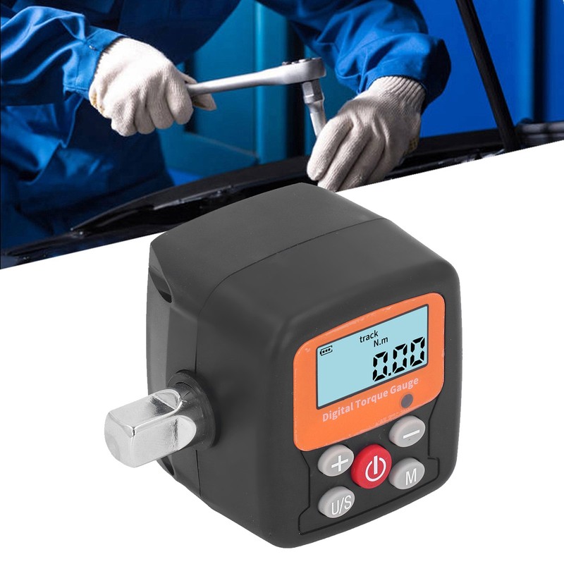 Digital Torsion Meter 4 to 135N.m 3/8in Connector Clear Backlit