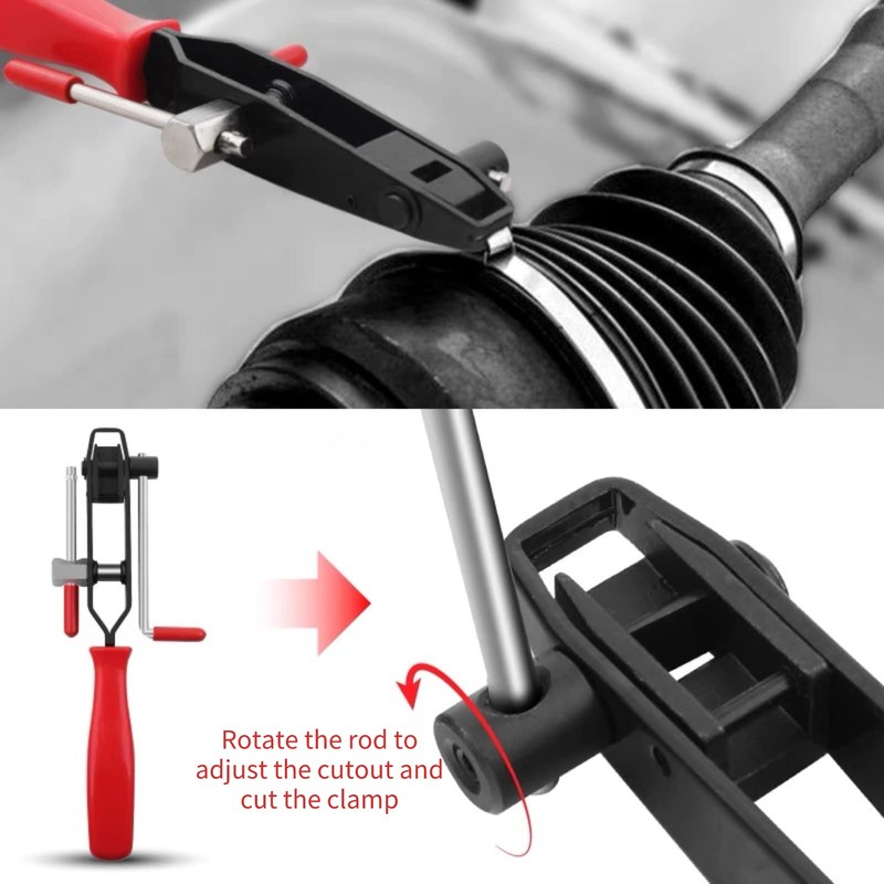 CV Cuff Clamp Pliers, CV Joint Cuff Bandoling Tools, Automotive