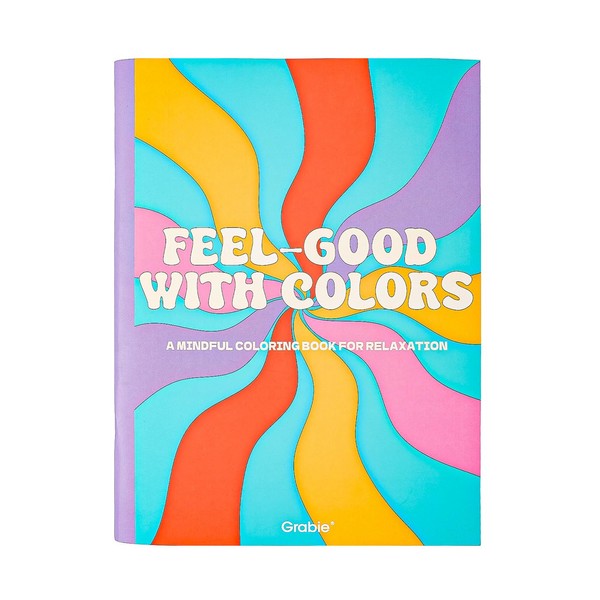 30 Sheets Feel Good with Color Easy Coloring Book