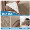H.VERSAILTEX 100% Waterproof Sofa Covers for 3 Cushion Couch Modern