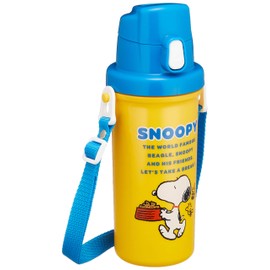 Ken Onishi SLD-1501 Peanuts Lunch Series Break Yellow Water Bottle