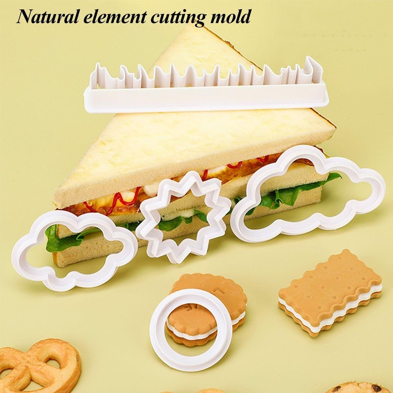 1 Set of Tropical Leaf Molds, 1 Set of Cloud