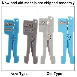 Akozon Fiber Optic Jacket Stripper Fibre Optic Hand Tools 45-163 45-162 Wire Stripper Fibre Optic Cutting Tool Coaxial Cable Stripping Cutter (#3)
