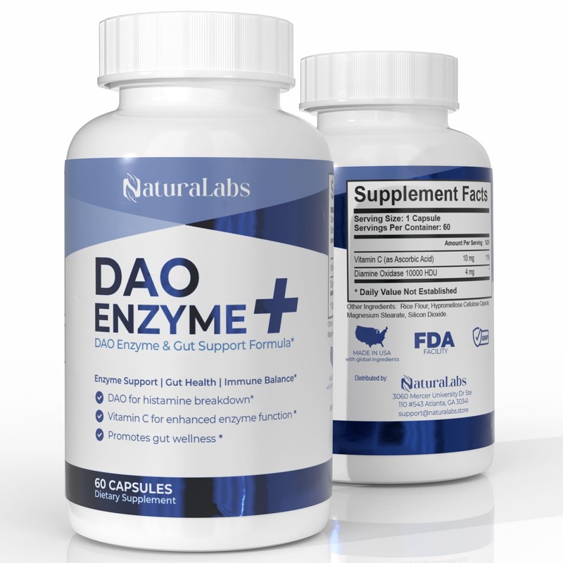 Suplementos Dao Bloqueador de Histamina