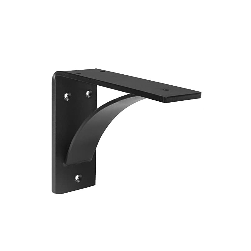 MOUNTAIN_ARK 2 Pack Heavy Duty Steel Mantel Brackets, 8" x