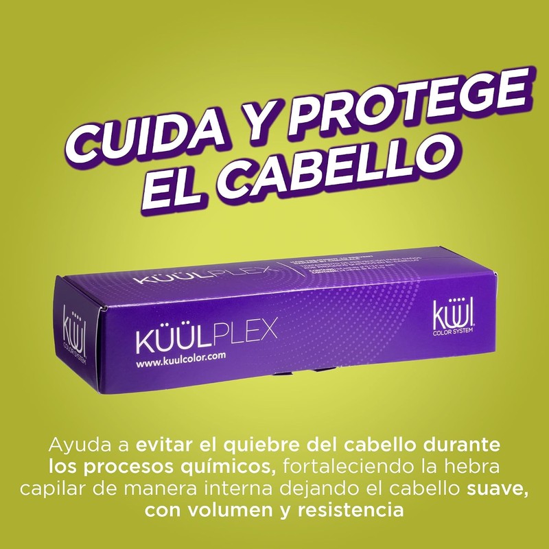 KÜÜL Plex Tratamiento Cabello Maltratado, Suavidad y Brillo 24 Sobres