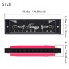 10 Hole 20 Tone Harmonica, 1 Count Portable C Key