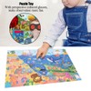 Cartoon Ocean Forest Puzzle Building Blocks Educational Toy Set with
