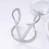 YTDYTD Metal V Cuff Bracelet Women - Hollow Bangle Punk
