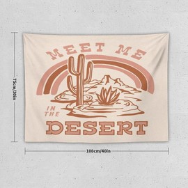 Denim Tapestry for Teens Rainbow Wall Tapestry Vintage Wall Hanging Cowboy Gift Western Style Room Decoration Aesthetic Tapestry for Teens for Bedroom DormGT-cowboy (72) - Color: 40"x60"