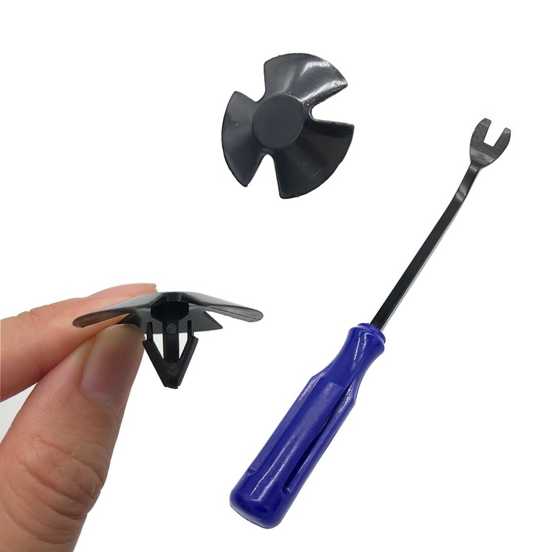 50pcs Hood Insulation Retainer Clips with 1pc Fastener Remover -
