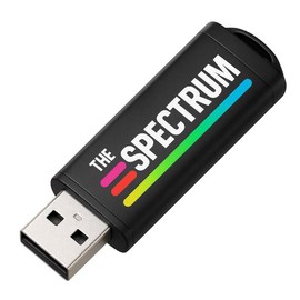 Spectrum Retro Game Collection USB – Classic 8-Bit Home Computer Games Library, Compatible with The Spectrum Console & PC, Plug & Play USB Edition Featuring Retro Classics, Arcade Hits