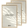 VCK 24x36 Poster Frame Set of 3 - Natural Solid
