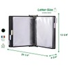 Tarifold® Wall Mounted Reference and Display System, 10 Letter-Size Pockets,