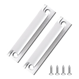 HENGBIRD Pack of 2 Furniture Door Handles, Aluminium Alloy Handle, Balcony Door Handle, Door Handle Set, Balcony Door Handle, Exterior Drawer Handle for Balcony Doors, Sliding Doors, Drawers, Durable