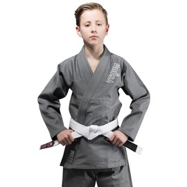 Venum boys Minimalist BJJ gi, Grey, C2 US