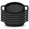 Uiifan 6 Pieces Mini Cast Iron Skillet 6 x 3.8''