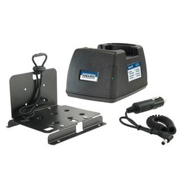 Endura Single Slot Vehicle Charger with Replaceable Pod for Icom ID-31A 31E 51A and IP100H Li-Ion and LiPo Batteries