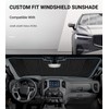 Pigenius Windshield Sunshade for Volvo XC60 2018-2026 Front Window Sun