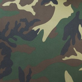 Premium Vinyl Back Emboss Waterproof Canvas 58 inch Camouflage Fabric by The Yard (F.E.)