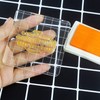 2 Pieces Large Stamp Blocks Acrylic Clear Stamping Blocks Tools