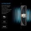 AC Infinity AIRPLATE T8, Quiet Cooling Dual-Fan System 6" with