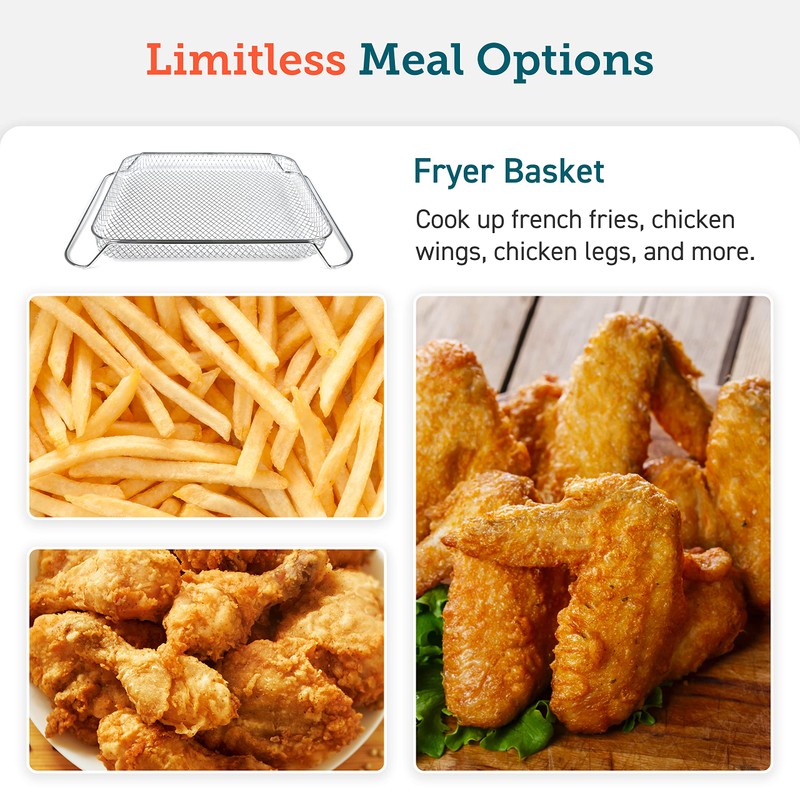 COSORI Air Fryer Basket for CS100-AO & CTO-R251S, Air Fryer