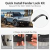 4PCS for Ford Bronco 2021 2022 2023 2024 Fender Flare