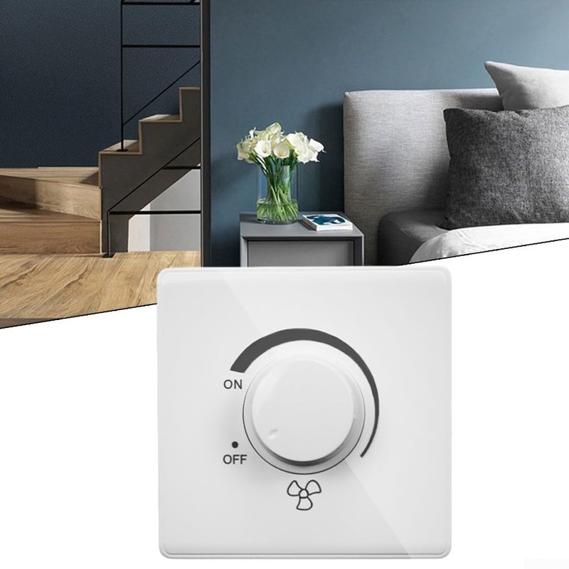 Wall Ceiling Fan Speed Switch 86 Type Fan Speed Regulator