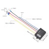 Wireless Winch Remote Control Kit 434MHz DC12V 24V 50ft Range