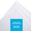 Home Advantage 50 Pack Blank Plain White 4x6 Postcards with