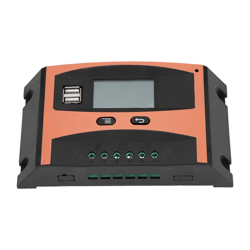 12V/24V MPPT Solar Panel Regulator LCD Screen Auto Battery Controller