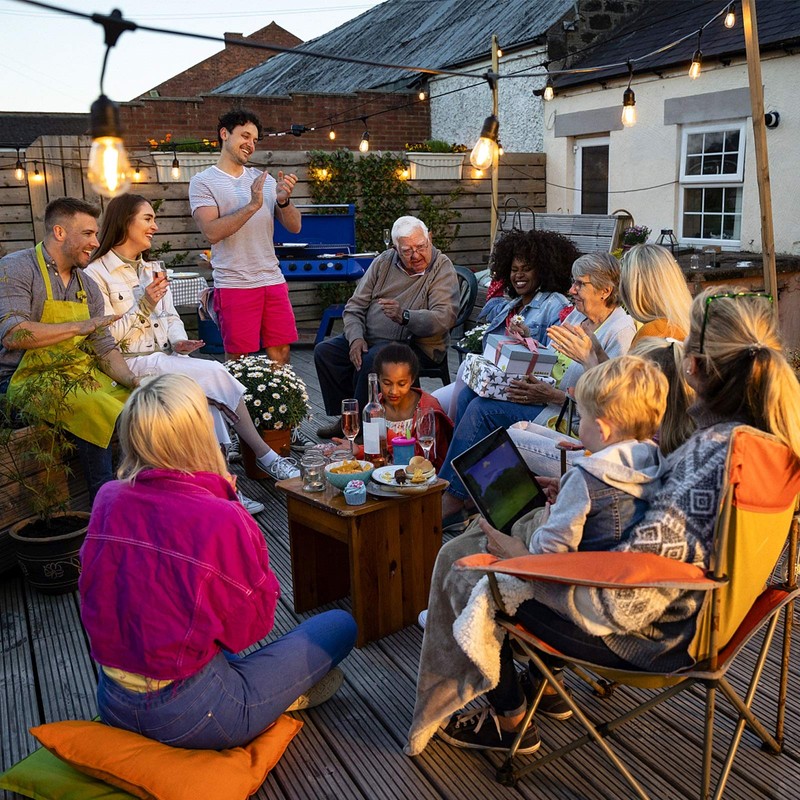 VISTERLITE Shatterproof S14 Replacement LED Light Bulbs, 2W, Equivalent to