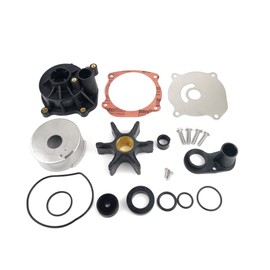 MARKGOO 5001594 Water Pump Impeller Repair Kit for OMC Johnson Evinrude 75 85 90 115 120 130 135 140 150 175 200 225 235 250 300 HP V4 V6 V8 Boat Motor Engine Parts Replacement 434421 Sierra 18-3392