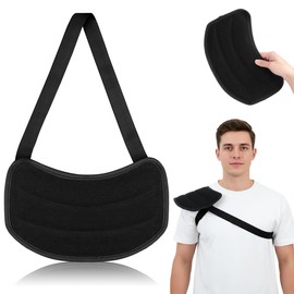 ORFOFE Spallaccio imbottito ispessito per carichi pesanti Protezione della spalla in tela resistente cuscinetto portatile per cinghia uso lavorativo e agricolo cura ergonomica per le spalle