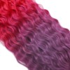 30 inch Ocean Wave Crochet Hair Ombre Red Deep Wave