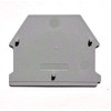 ICI Dinkle DK4NC-BR DIN Rail Terminal Block End Cover for