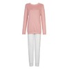 CALIDA Sweet Dreams Women's 100% Cotton Cuffed Pyjamas with Fabric