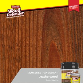 Wood Defender 200 Series Leatherwood Transparent Stain & Sealer Gallon