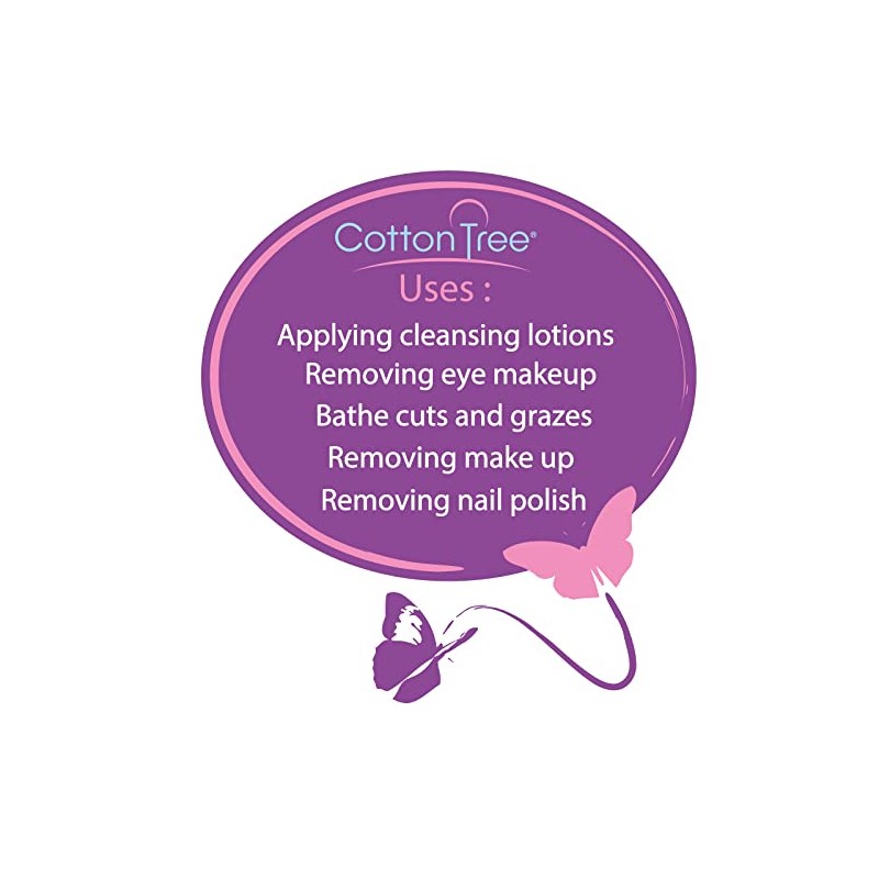 Cotton Tree® Extra Large Oval Pads 60 Pack
