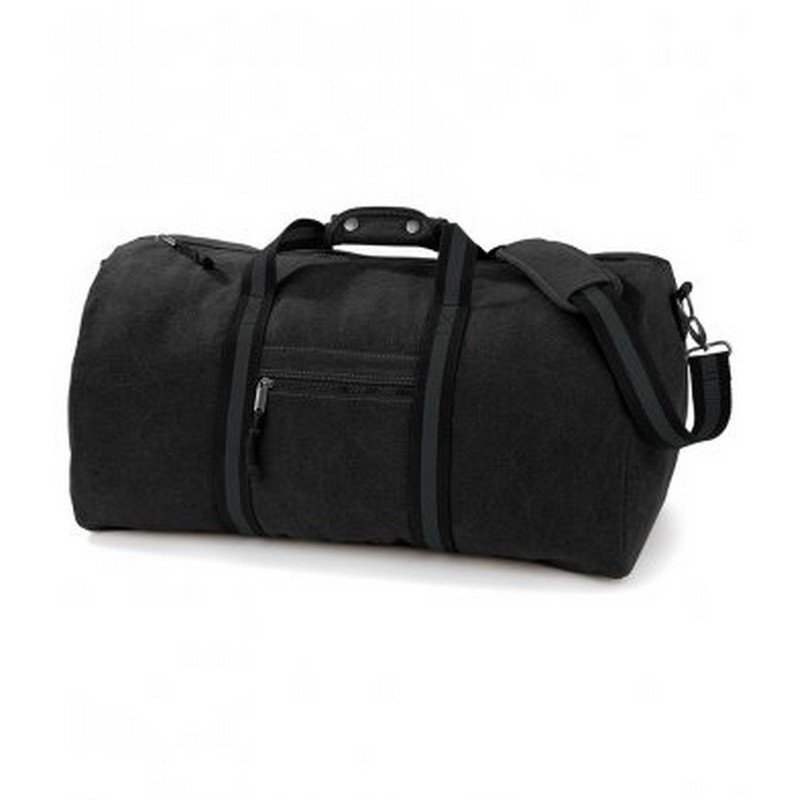 Quadra Vintage Canvas Holdall Duffle Bag - 45 Litres (One