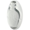 PME Snowman Plunger Cutters, Small/Medium Sizes, Set of 2, White